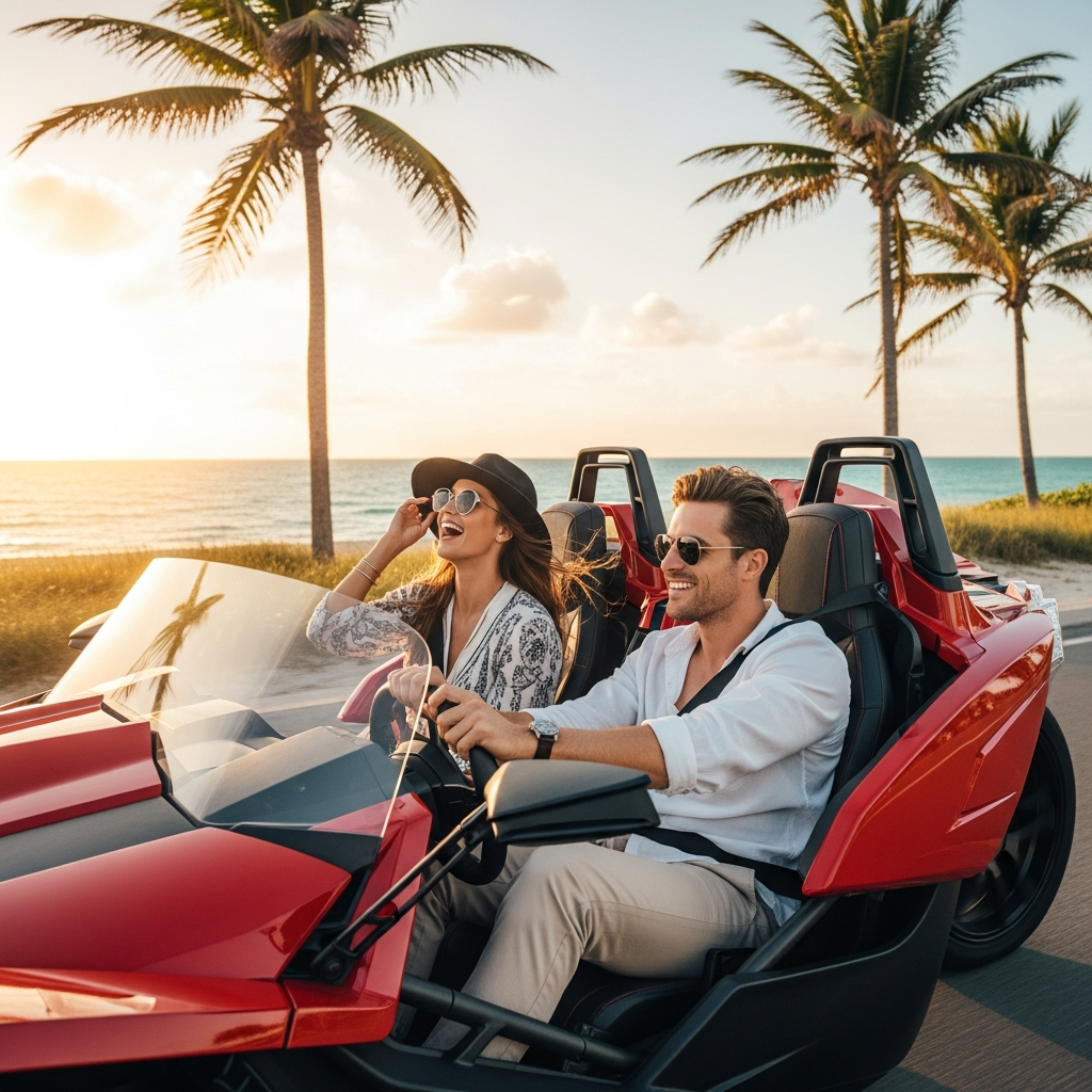 Couple in Slingshot Miami