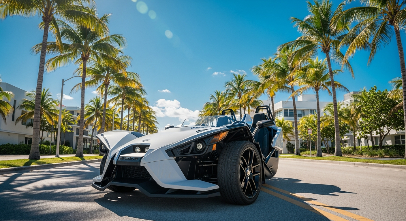 Polaris Slingshot Rental Miami